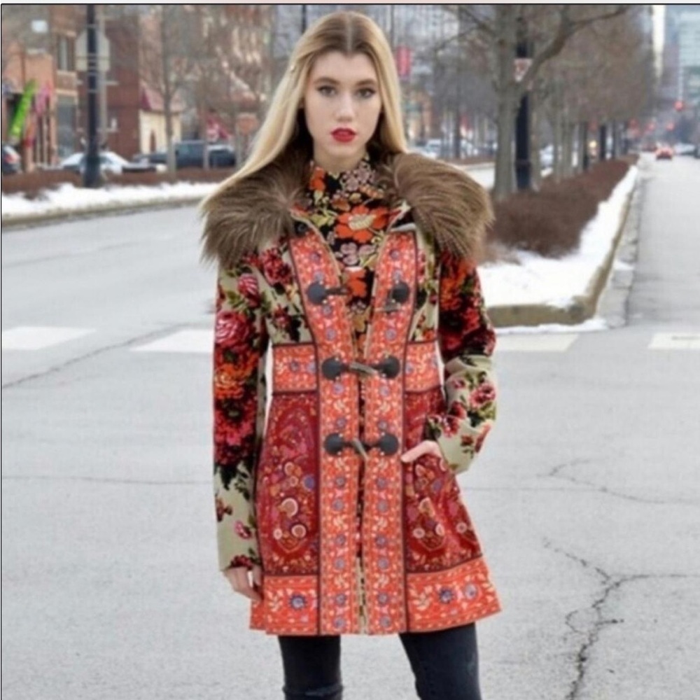 Elevenses Anthropologie Karelia Coat 2